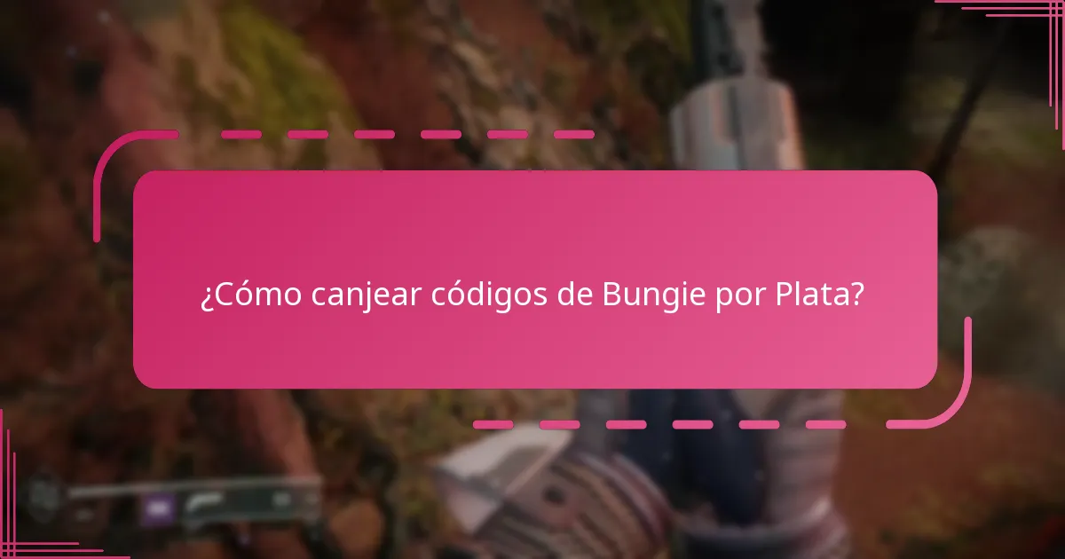 ¿Qué recompensas se pueden desbloquear con Plata en Destiny 2?