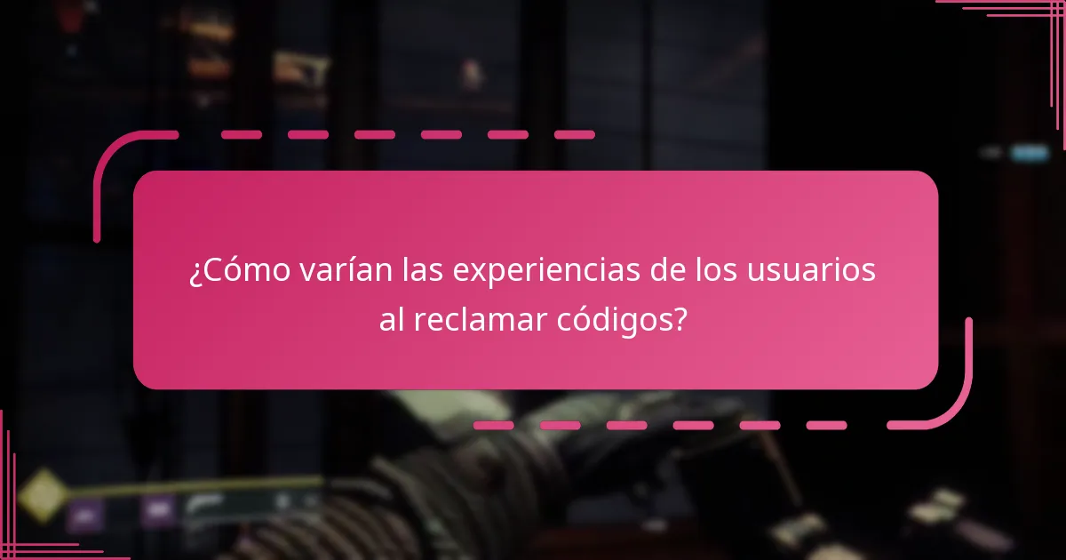 ¿Qué tipos de códigos se pueden reclamar en Destiny 2?