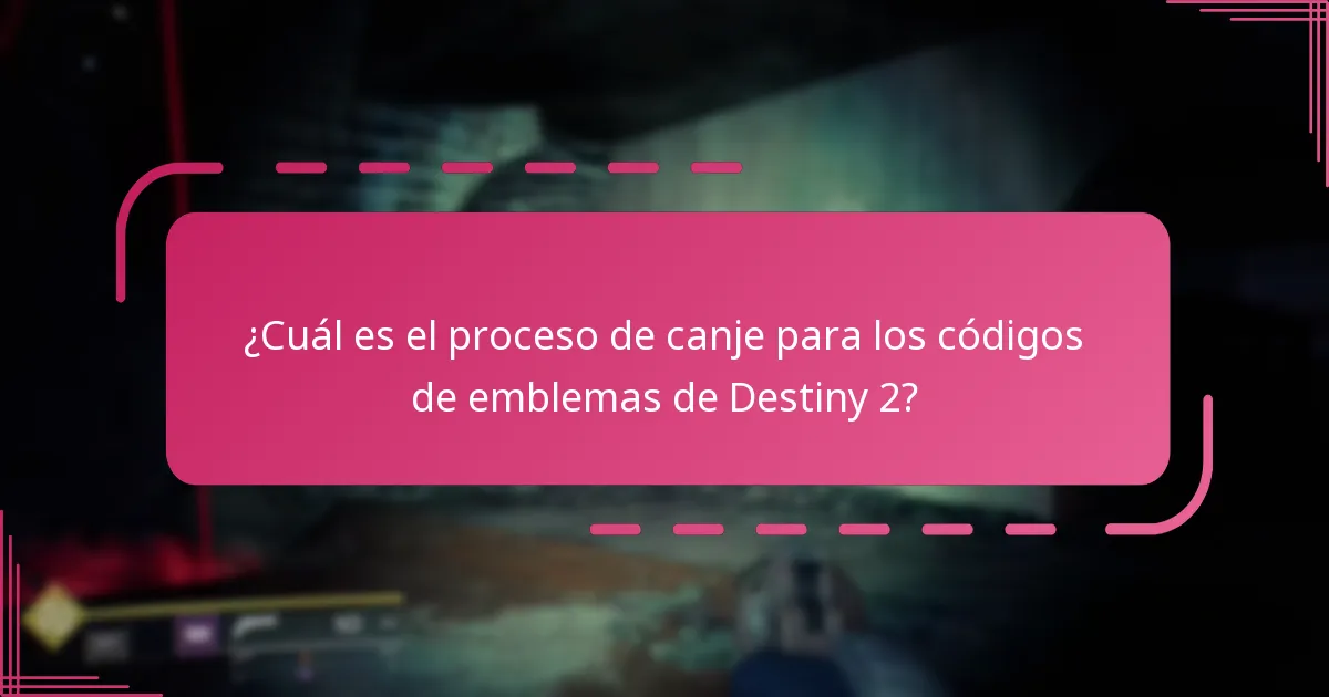 ¿Qué diseños exclusivos están disponibles para los códigos de emblemas de Destiny 2?