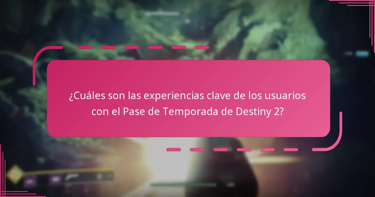 ¿Cuáles son los problemas comunes que enfrentan los jugadores con el Pase de Temporada de Destiny 2?