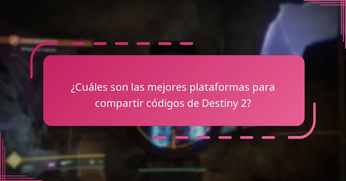 ¿Cómo puedo compartir mis propios códigos de Destiny 2 de manera responsable?