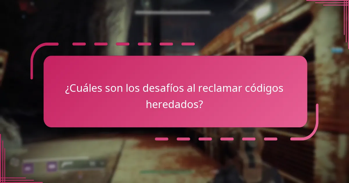 ¿Qué códigos históricos siguen siendo válidos?