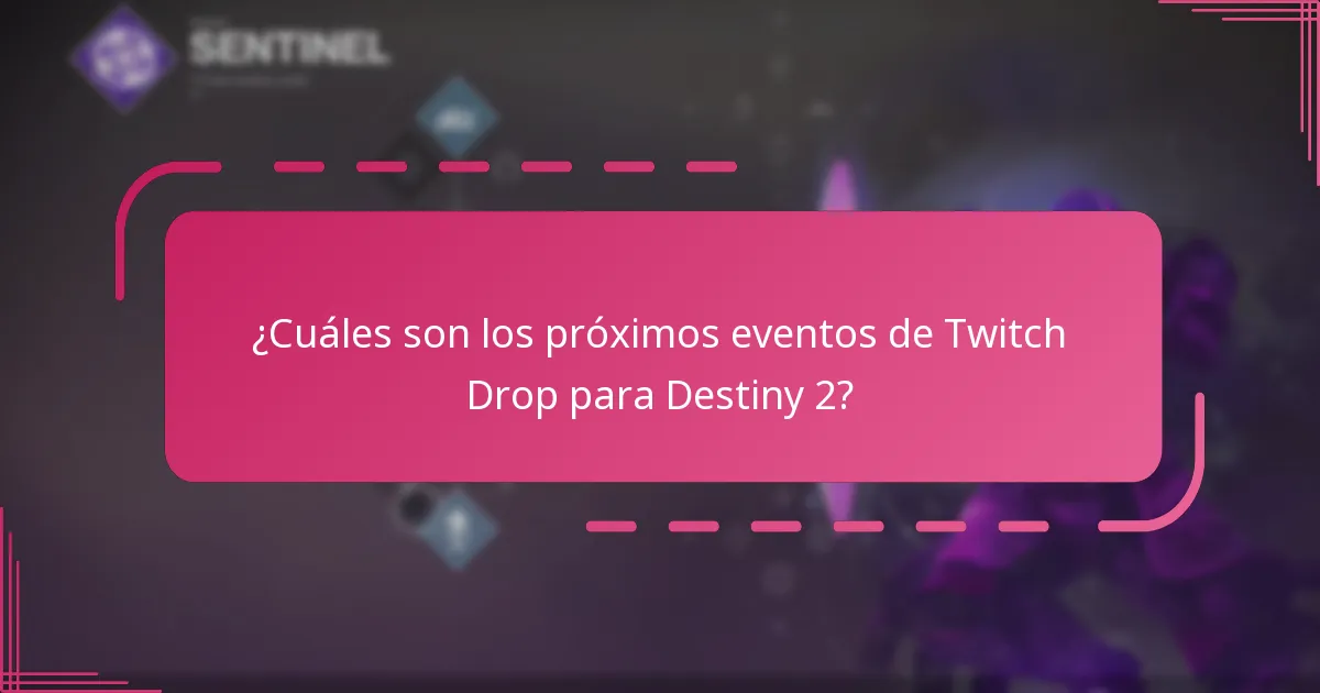 ¿Cuáles son los mejores canales de Twitch para los Drops de Destiny 2?
