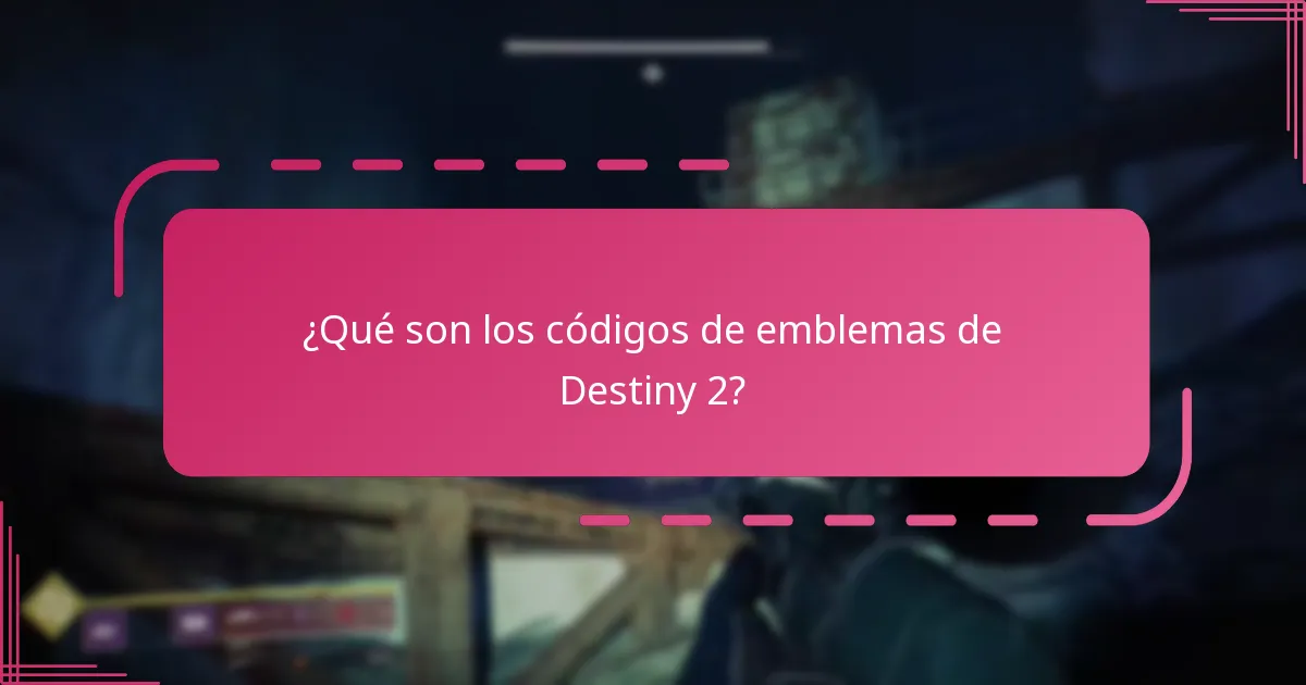 ¿Cuál es el proceso de canje para los códigos de emblemas de Destiny 2?